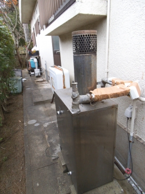 ボイラー+ガス風呂釜