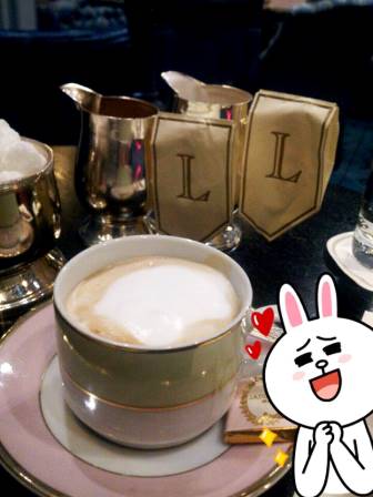 ラデュレでカフェオレ
