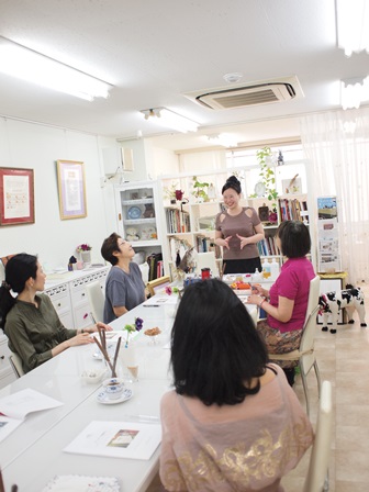 額をオーダーするコツ カリグラフィー教室モジ・アカデミアのワークショップwith伊東屋