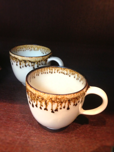 陶芸作家 大沼道行さんの黒ドット鉢 M 2個セット。