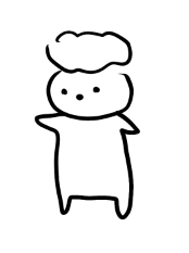 立っているほわわん