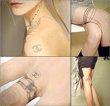 CHANEL Tattooシール】 | Inside of Fog