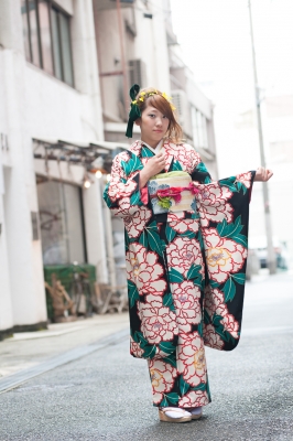 神戸 元町 写真スタジオ 家族 成人式 振袖 着物 着付け