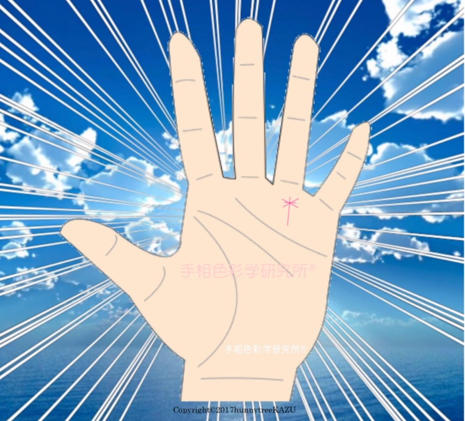 手相色彩学研究所®手相:【ビビデバビデブ〜】