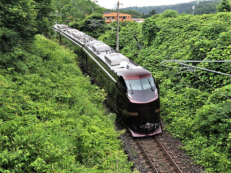 仙山線に初入線のE655系「なごみ（和）」 | 汽車POPPOの