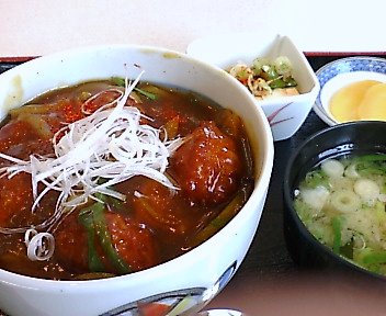つくねカレー丼