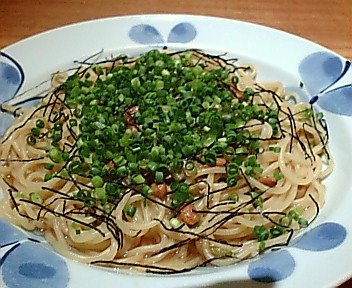 ネバネバパスタ