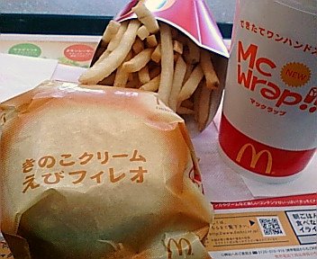 きのこえびフィレオ