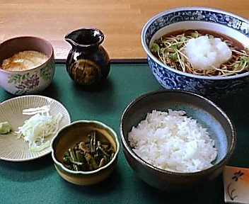 とろろごはんセット
