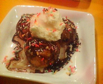 デザートたこ焼き