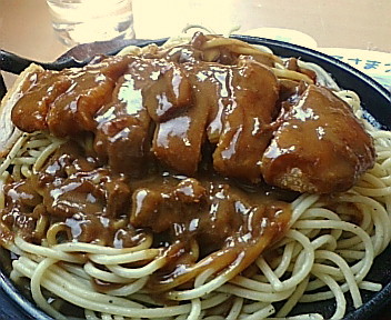 スパカツカレー