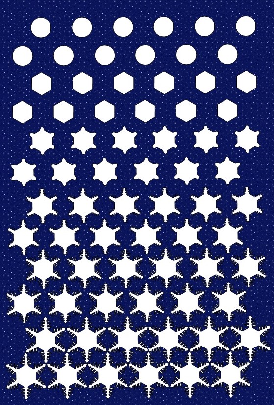エッシャーに挑む その12 | 絵っ者～ Escherlike pattern