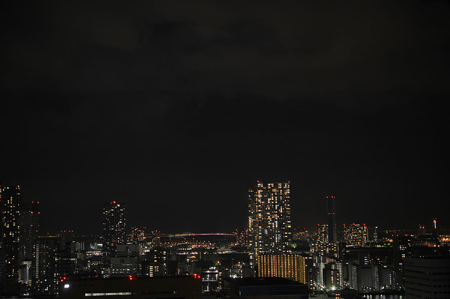 築地側夜景