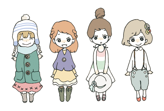 女の子イラスト Tukino