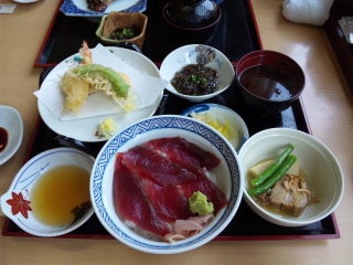 寿司実 南鮪鉄火丼定食