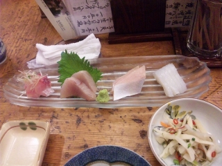 錦 刺身定食