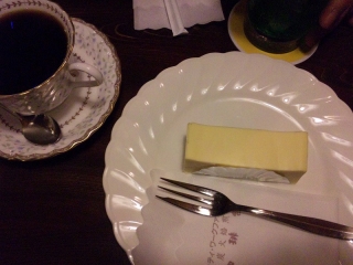 珈琲館 チーズケーキ