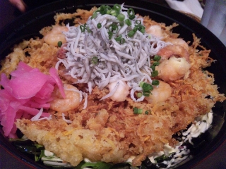 たこ島 かき揚げ丼