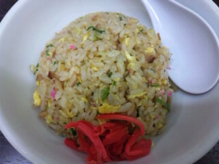いのしし 半チャーハン