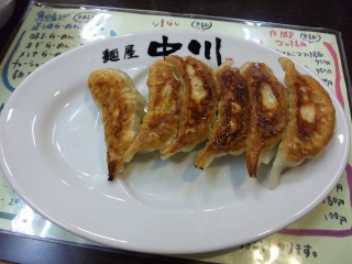 麺屋 中川 餃子