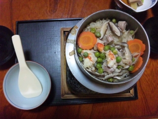 高原庵 釜飯
