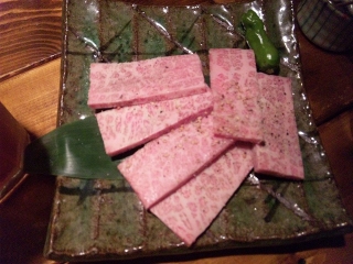 炭の家 特上カルビ