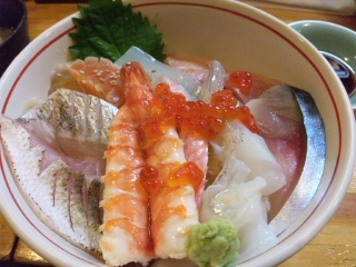 山正 ちらしランチ
