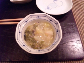 とりそば ささ とろみ白菜
