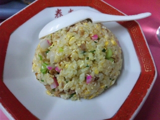 春来軒 半チャーハン