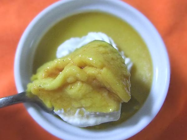 かぼちゃプリン