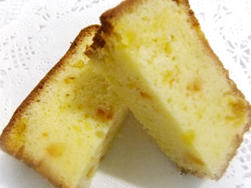 ネーブルオレンジのケーキ