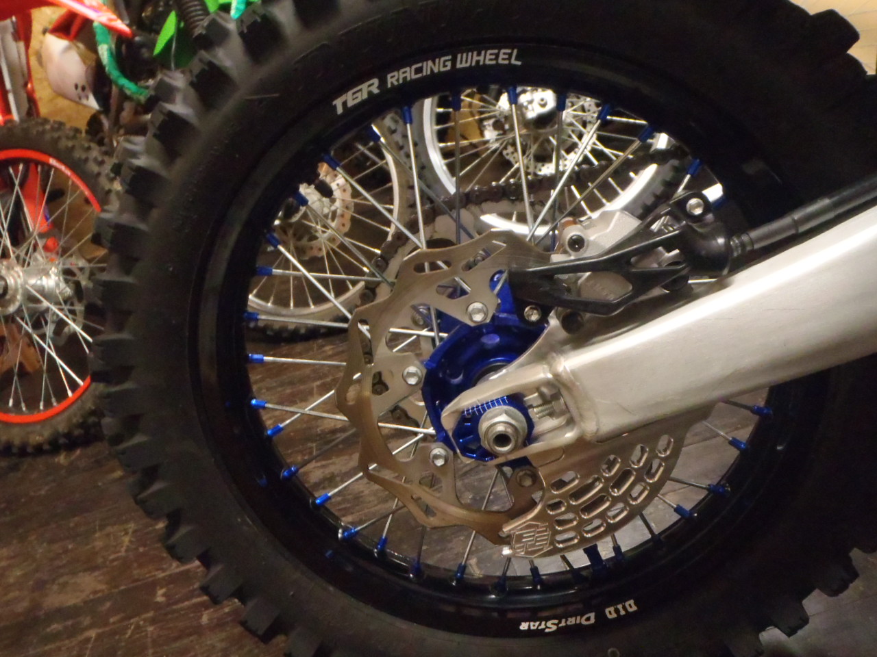 YZ250X YAMAHA D.I.D スポークホイール 青 日本製 【公式通販】