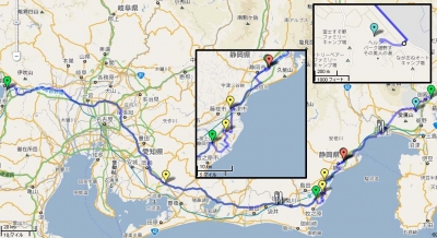 20110102足柄SA→静岡ガンダム→帰宅