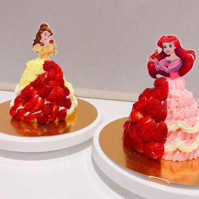 プリンセスドレスケーキ Abcクッキングイオンモール岡山スタジオblog