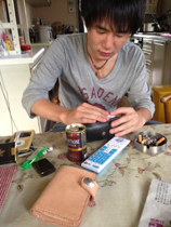 ウォレットは長男のもとへ