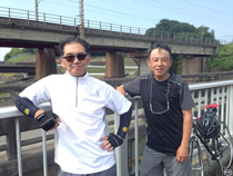 清流でレスト、川はこころが休まる