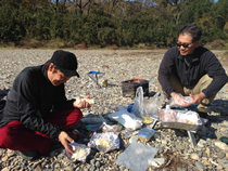 ポタリング時のBBQ、ホイル焼きはメチャ便利
