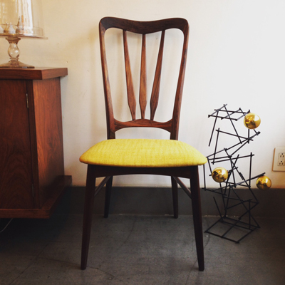 北欧ヴィンテージ、コエフォード、ダイニングチェア、ヴィンテージ、nielskofoed、koefoed、rosewood、vintagechair、ニールスコフォード