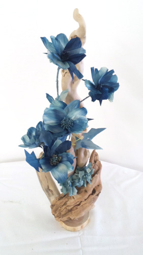 木の花・流木アレンジ