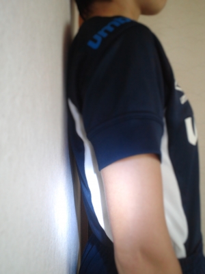 姿勢を正す