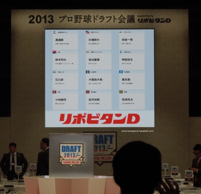 2013ドラフト1巡目指名選手