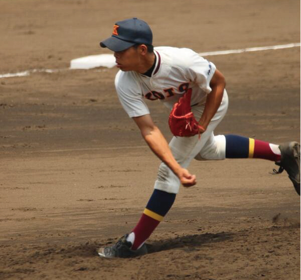 高橋裕也投手（向上高校3年）