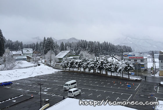 湯沢パークスキー場(日帰り用駐車場)