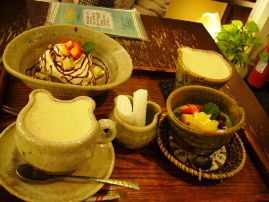 うつわカフェゆうの様子
