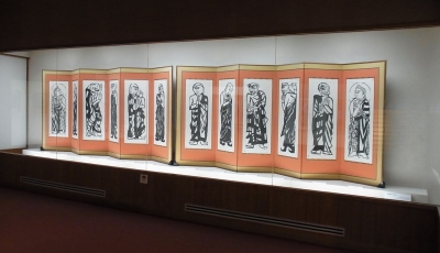 ≪二菩薩釈迦十大弟子≫(改刻後)