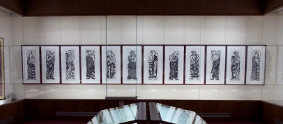 ≪二菩薩釈迦十大弟子≫(改刻前)