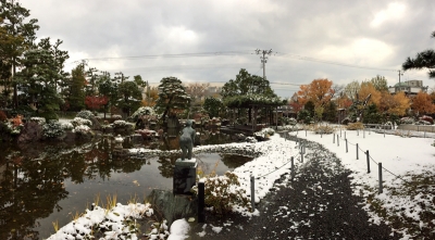 平地でも積雪