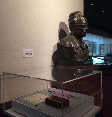 文化勲章の展示