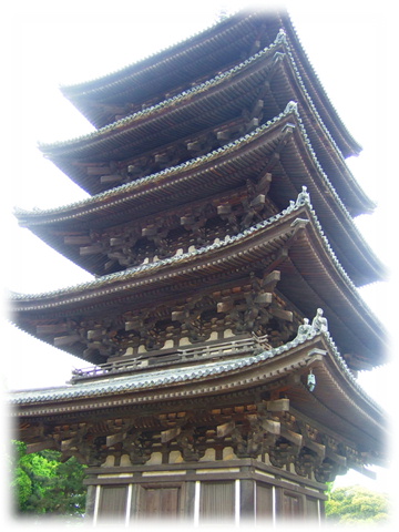 五重塔。