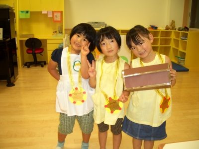 お泊り保育 宝探しｹﾞｰﾑ 吉祥学園ブログ